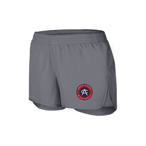 [2430.059.XS-LOGO1] Women's Performance Shorts (Female Adult XS, grey, Logo 1)