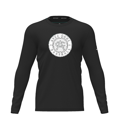 [FTLCDFBK-YXS-LOGO1] Dri Fit Performance T-Shirt (Youth XS, Black, Logo 1, Long Sleeve)