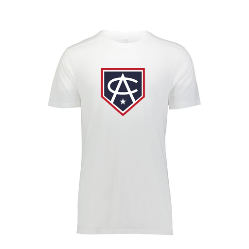 [FTSCUBWH-YS-LOGO3] Decker Youth Tri-Blend T-Shirt - Short Sleeve (Youth S, White, Logo 3)