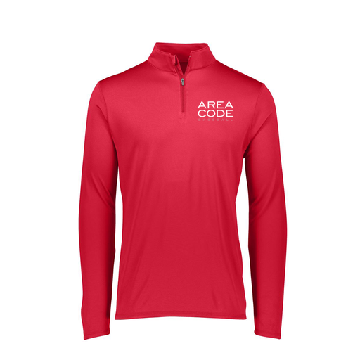 [FTLQFLRD-FAXS-LOGO2] Ladies Flex-Lite 1/4 Zip Shirt (Female Adult XS, Red, Logo 2)