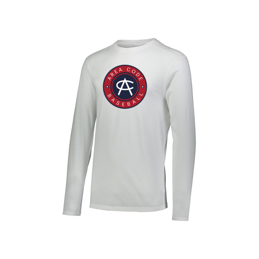 [FTLCUBWH-YS-LOGO1] Youth LS Ultra-blend T-Shirt (Youth S, White, Logo 1)